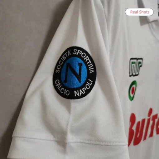 Maradona10NapoliRetroSoccerJerseyAwayShirt198788_3.jpg Maradona #10 Napoli Away 1987/88 Retro Football Jersey