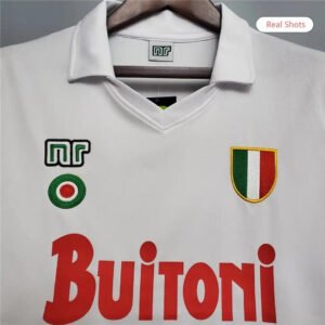 Maradona10NapoliRetroSoccerJerseyAwayShirt198788_5.jpg Maradona #10 Napoli Away 1987/88 Retro Football Jersey