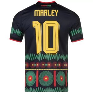 Marley10JamaicaAwayJerseyWorldCup2026_2.jpg Marley #10 Jamaica 2026 World Cup Away Football Jersey