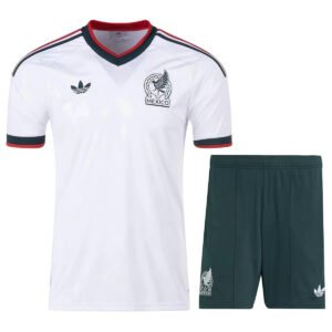 MexicoAwayJerseyKitWorldCup2026_1.jpg Mexico Away Soccer Kit - Jersey + Shorts 2026 World Cup