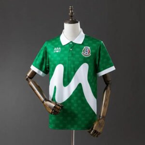 MexicoJersey1995HomeRetro_2.jpg Mexico 1995 Home Retro Football Shirt