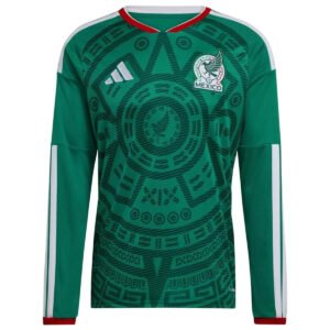 Mexico_Home_Long_Sleeve_Jersey_World_Cup_2026_9.jpg Mexico Long Sleeve Home Soccer Jersey 2026 World Cup