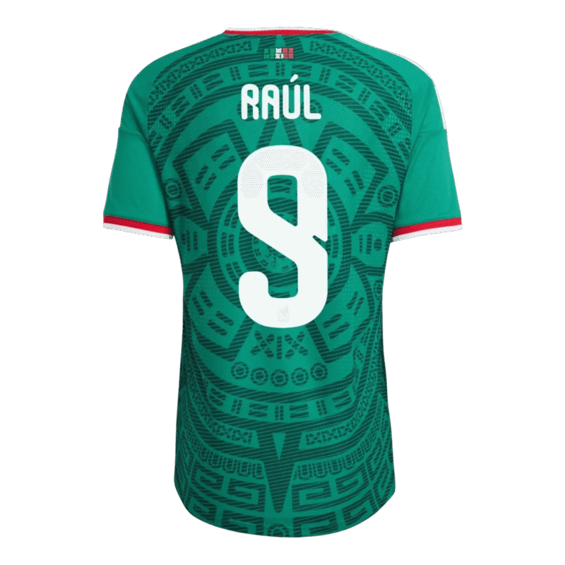 Mexico_Home_Match_Jersey_Player_Version_World_Cup_2026_2.png RAÚL #9 Mexico Player Version Home Soccer Jersey 2026 World Cup