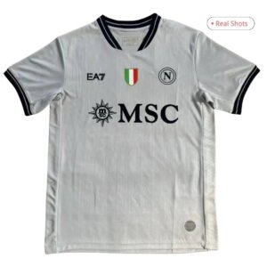Napoli Goalkeeper Soccer Jersey 2025/26 White