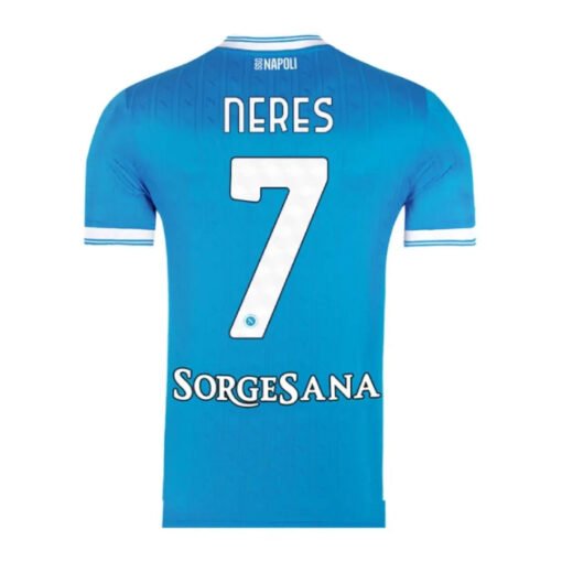 Neres7Napoli202526Homejersey.jpg Neres #7 Napoli Home Soccer Jersey 2025/26