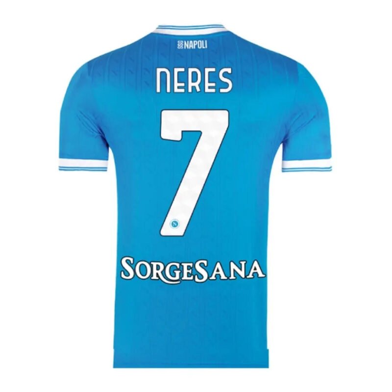 Neres7Napoli202526Homejersey.jpg Neres #7 Napoli Home Soccer Jersey 2025/26