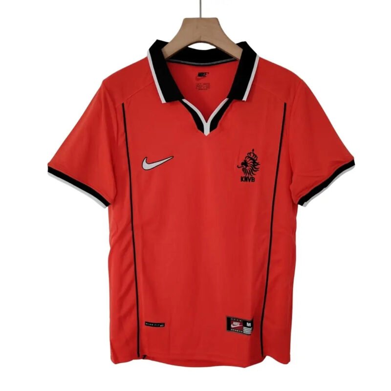 Netherlands1998homejersey_1.jpg Netherlands Euro 1998 Home Retro Soccer Jersey