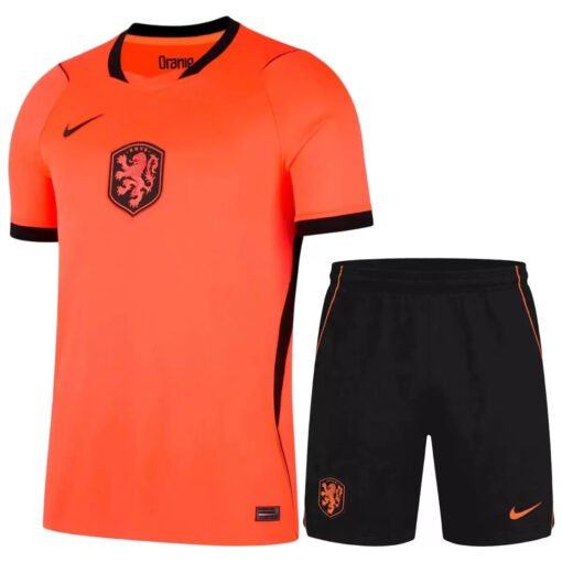 NetherlandsHomeJerseyKitWorldCup2026_2.jpg Netherlands 2026 World Cup Home Soccer Kit - Jersey + Shorts