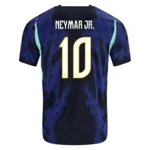Neymar Jr. #10 Brazil Away Soccer Jersey 2026 World Cup