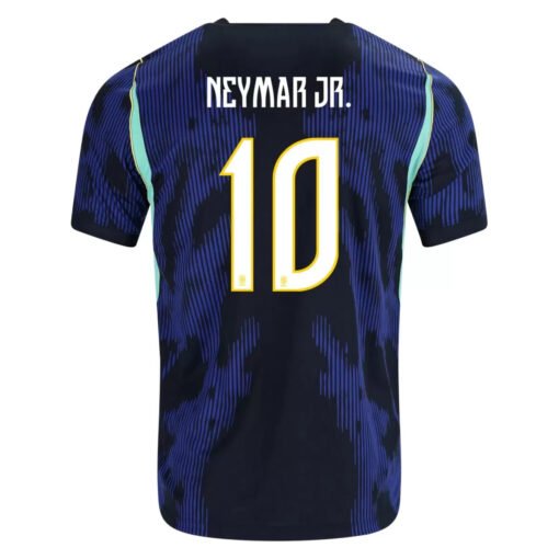 Neymar Jr. #10 Brazil Away Soccer Jersey 2026 World Cup