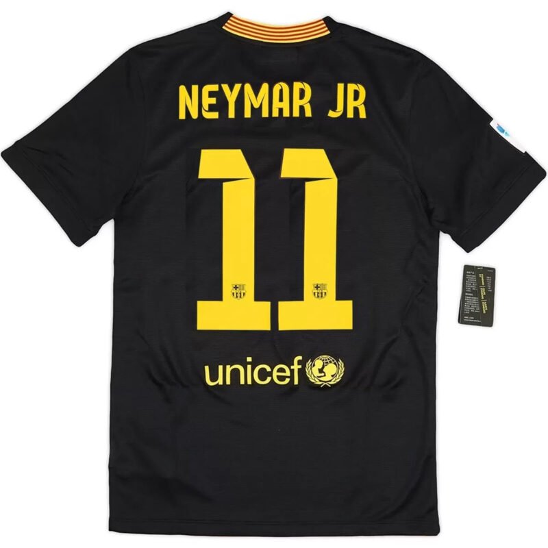 Neymar Jr #11 Barcelona 2013/14 Retro Third Away Soccer Jersey