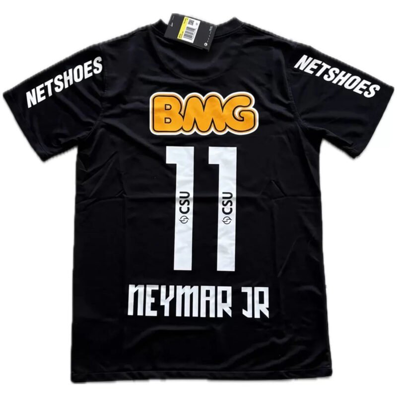 NEYMAR JR #11 Santos FC 2011/12 Away Retro Football Jersey