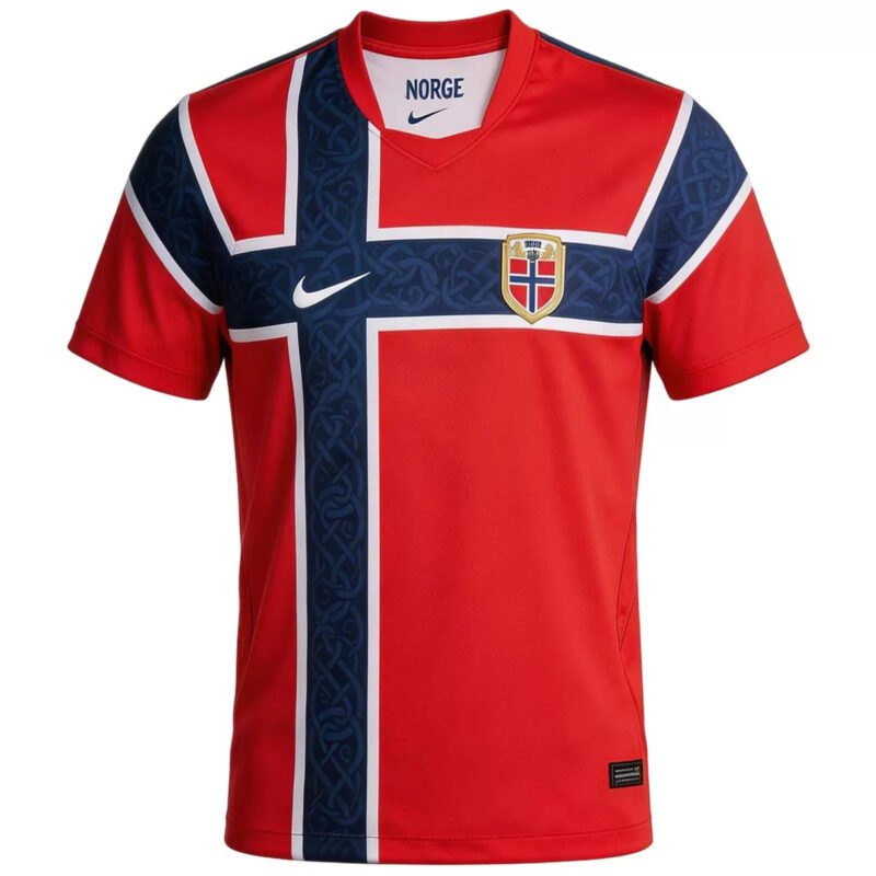 Norway Home Soccer Jersey 2026 World Cup