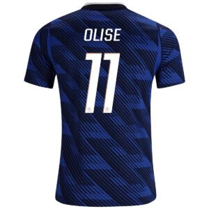 OLISE #11 France Home Soccer Jersey 2026 World Cup