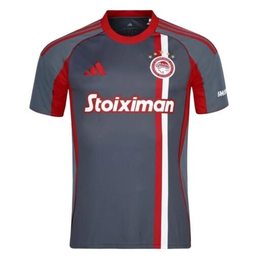 Olympiacos Third Away Soccer Jersey 2025/26