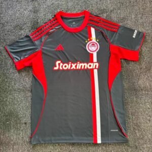 Olympiacos Third Away Soccer Jersey 2025/26