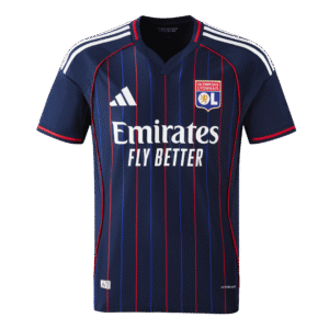 Olympique Lyonnais Away Player Version Soccer Jersey 2025/26