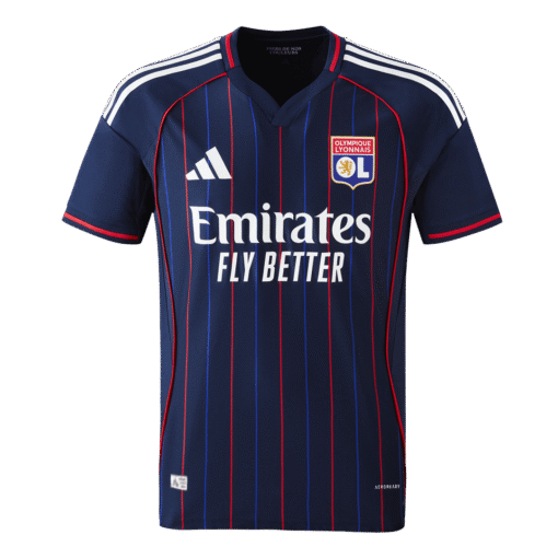 Olympique Lyonnais Away Player Version Soccer Jersey 2025/26