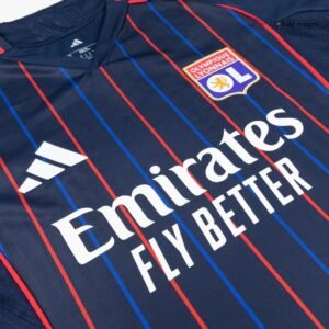 Olympique Lyonnais Away Player Version Soccer Jersey 2025/26