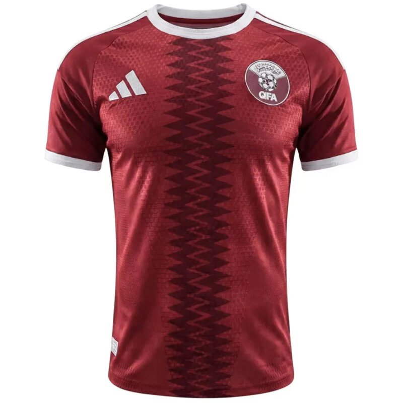 Qatar Home Player Version Football Jersey 2026 World Cup