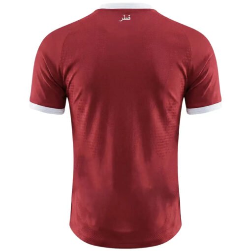 QatarHomeMatchJerseyPlayerVersionWorldCup2026_2.jpg Qatar Home Player Version Football Jersey 2026 World Cup