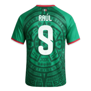 RAUL_9_Mexico_Home_Soccer_Jersey_2026_World_Cup.png RAÚL #9 Mexico Home Soccer Jersey 2026 World Cup