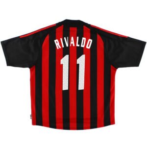 RIVALDO10RetroACMilanHomeJersey200203.jpg RIVALDO #10 Retro AC Milan 2002/03 Home Soccer Jersey