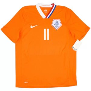 ROBBEN_11RetroNetherlandsHomeJerseyEuro2008_1.jpg ROBBEN #11 Netherlands Euro 2008 Home Retro Soccer Jersey