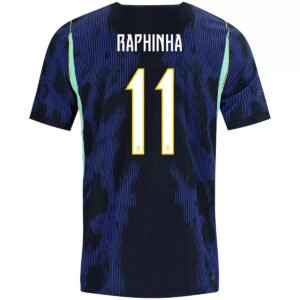 Raphinha11BrazilAwayMatchJerseyPlayerVersionWorldCup2026_1.jpg Raphinha #11 Brazil Away Soccer Jersey 2026 World Cup