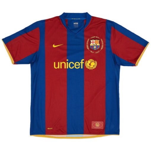 Henry #14 Barcelona 2007/08 Retro Home Soccer Jersey