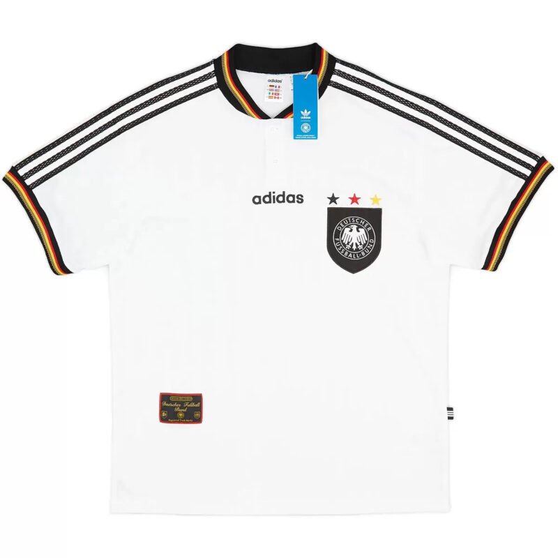 Retro Germany Home Soccer Jersey Euro Cup 1996