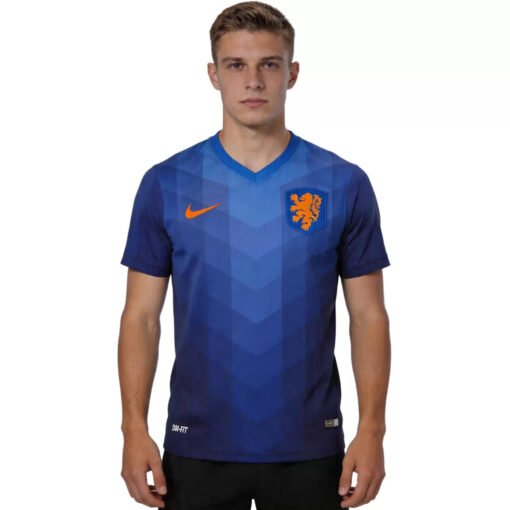 RetroNetherlandsAwayJerseyWorldCup2014_2.jpg Netherlands 2014 World Cup Away Retro Soccer Jersey