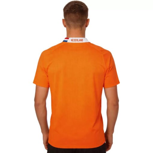 V. NISTELROOY #9 Netherlands Euro 2008 Home Retro Soccer Jersey