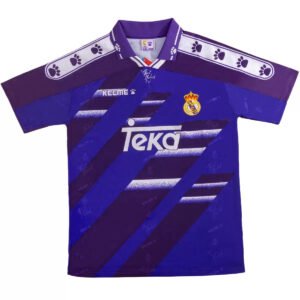 RetroRealMadridAwayJersey199496_2.jpg Real Madrid 1994/96 Away Retro Soccer Jersey