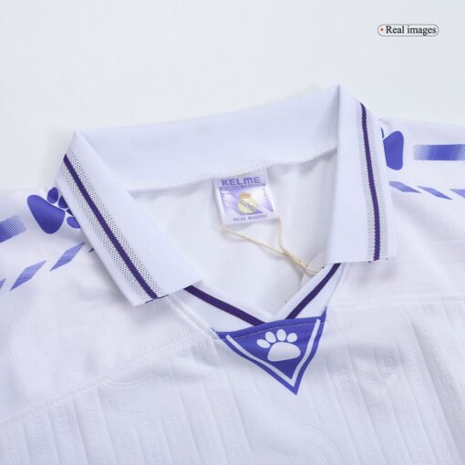 Real Madrid 1996/97 Home Retro Soccer Jersey