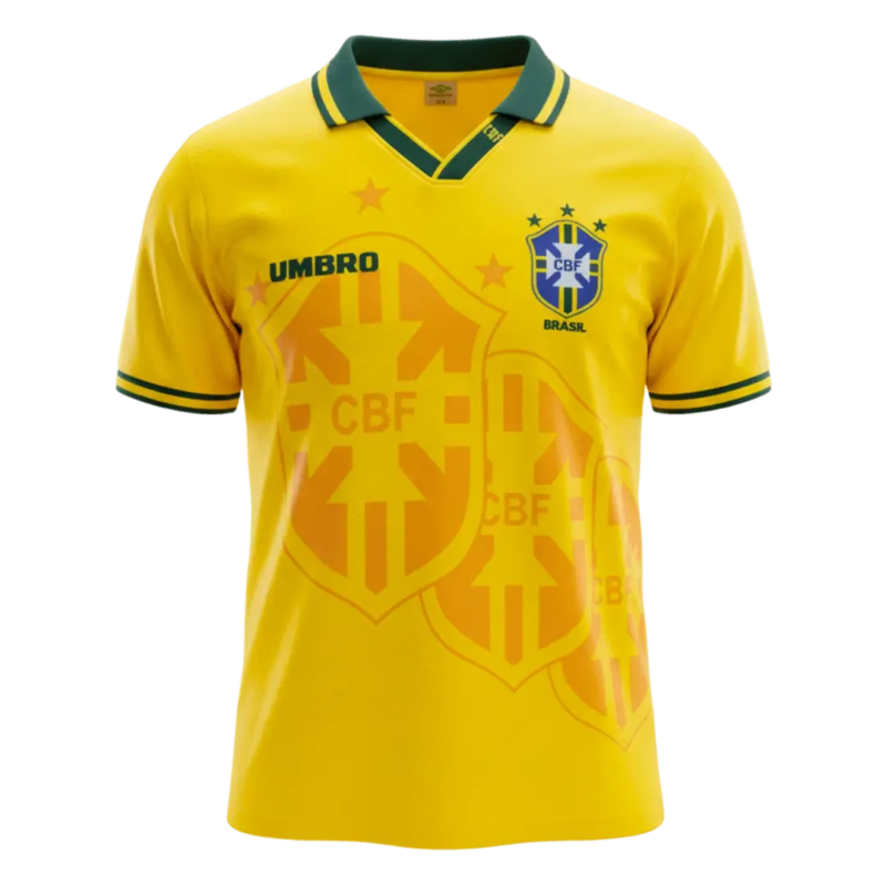 Brazil 1994 Home Retro Football Jersey