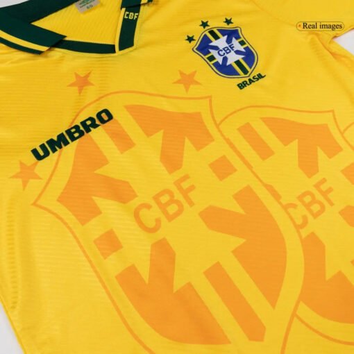 RetroSoccerJerseyBrazilHome1994_5.jpg Brazil 1994 Home Retro Football Jersey