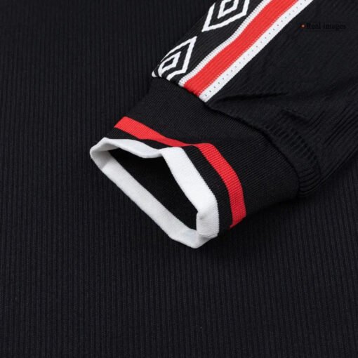 RetroSoccerJerseyManchesterUnitedAwayLongSleeve1998_5.jpg Manchester United 1998/99 Away Long Sleeve Retro Soccer Jersey Black
