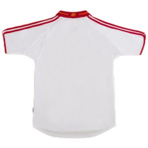 Spain Euro Cup 2000 Away Retro Soccer Jersey