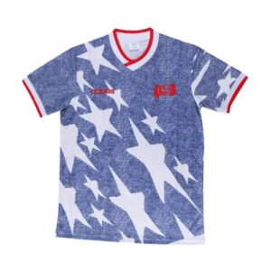 USA 1994 Away Retro Football Jersey Denim Graphic