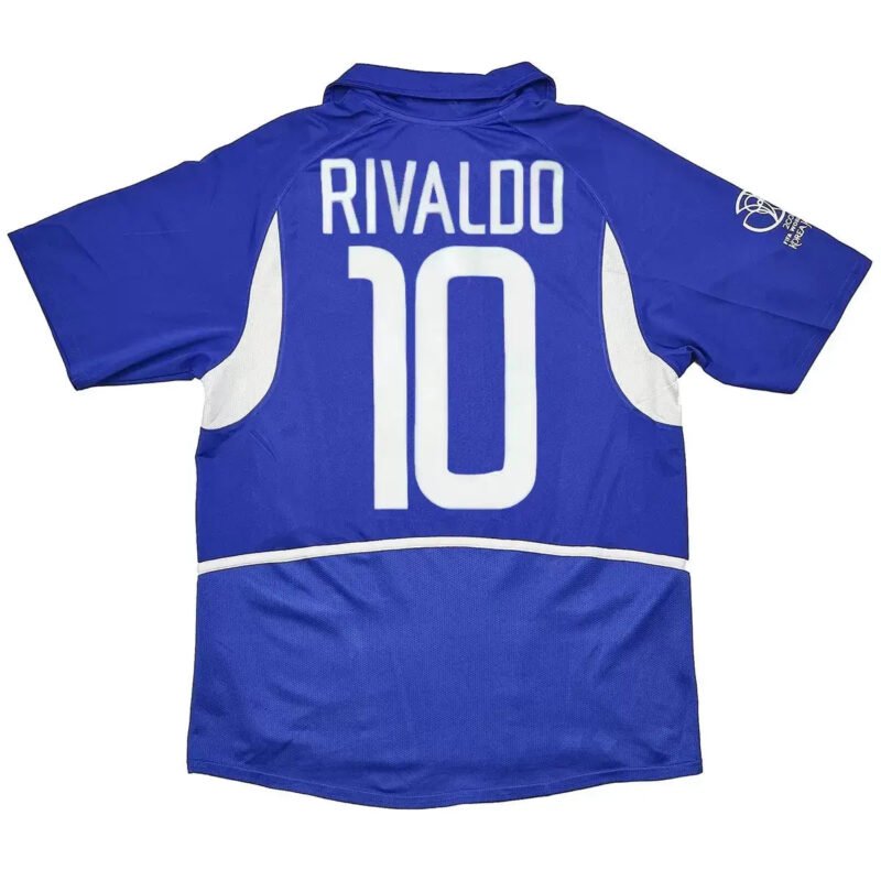 Rivaldo10RetroBrazilAwayJerseyWorldCup2002_2.jpg Rivaldo #10 Brazil 2002 Away Retro Football Jersey