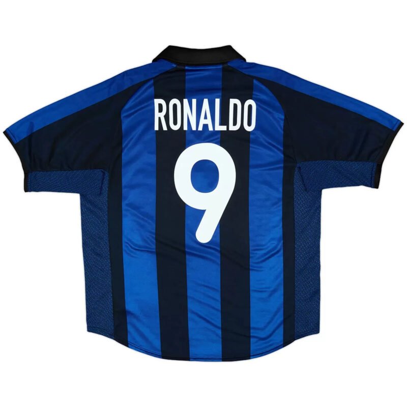 Ronaldo_9RetroInterMilanHomeJersey200102.jpg Ronaldo #9 Inter Milan 2001/02 Home Retro Football Jersey