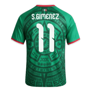 S.GIMÉNEZ #11 Mexico Home Soccer Jersey 2026 World Cup