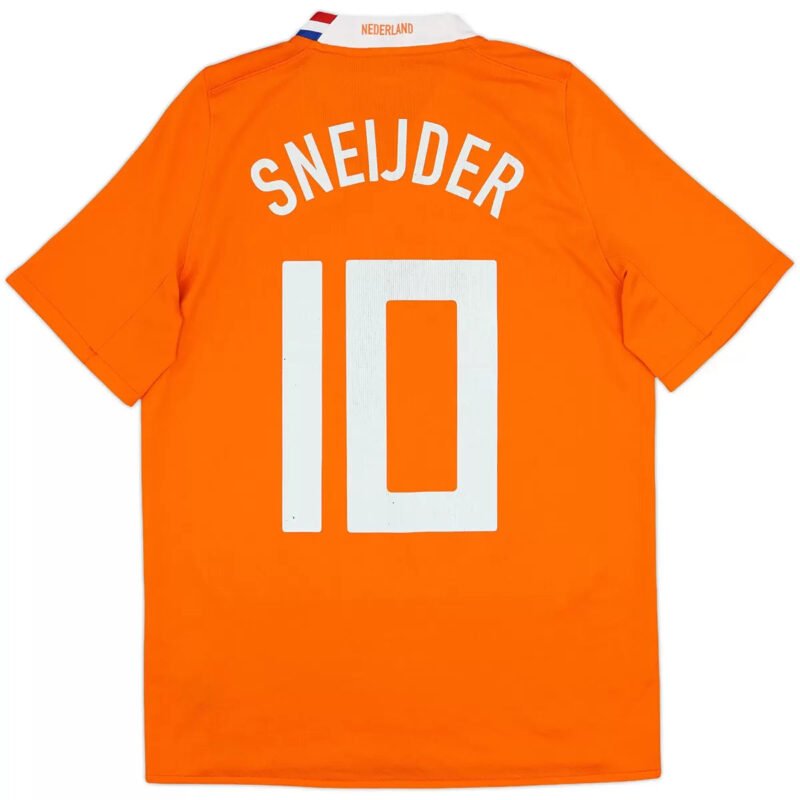 SNEIJDER_10RetroNetherlandsHomeJerseyEuro2008_2.jpg SNEIJDER #10 Netherlands Euro 2008 Home Retro Soccer Jersey