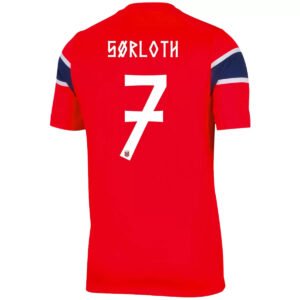 SØRLOTH #7 Norway Home Soccer Jersey 2026 World Cup