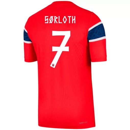 SORLOTH_7NorwayHomeMatchJerseyPlayerVersionWorldCup2026_2.jpg SØRLOTH #7 Norway Home Player Version Jersey 2026 World Cup
