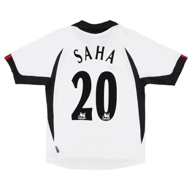 Saha202001-02FulhamHomeShirt_1.jpg Saha #20 Fulham 2001/02 Home Retro Soccer Jersey