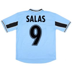 SALAS #9 Lazio 1998/00 Retro Home Soccer Jersey