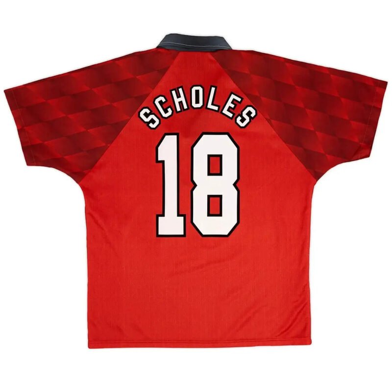 Scholes_18_Retro_Manchester_United_Home_Jersey_199698.jpg Scholes #18 Manchester United 1996/98 Home Retro Jersey