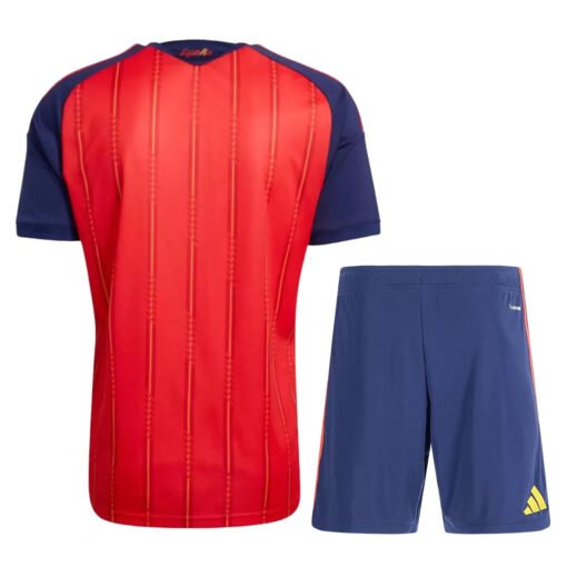 SpainHomeJerseyKitWorldCup2026_1.jpg Spain Home Soccer Kit - Jersey + Shorts 2026 World Cup